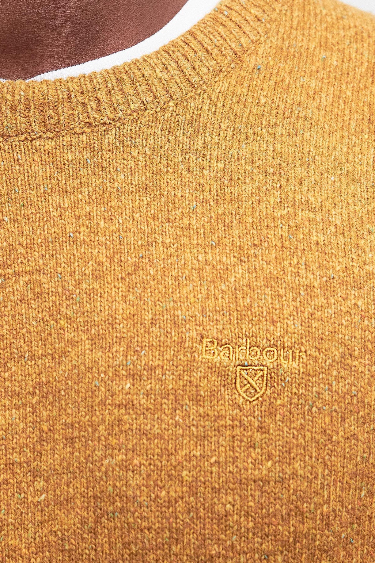 Tisbury Crew Neck Jumper - Copper - Image 4