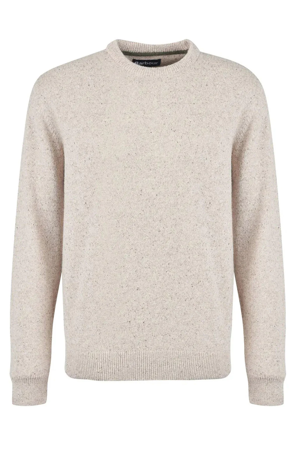 Tisbury Crew Neck Jumper - Stone