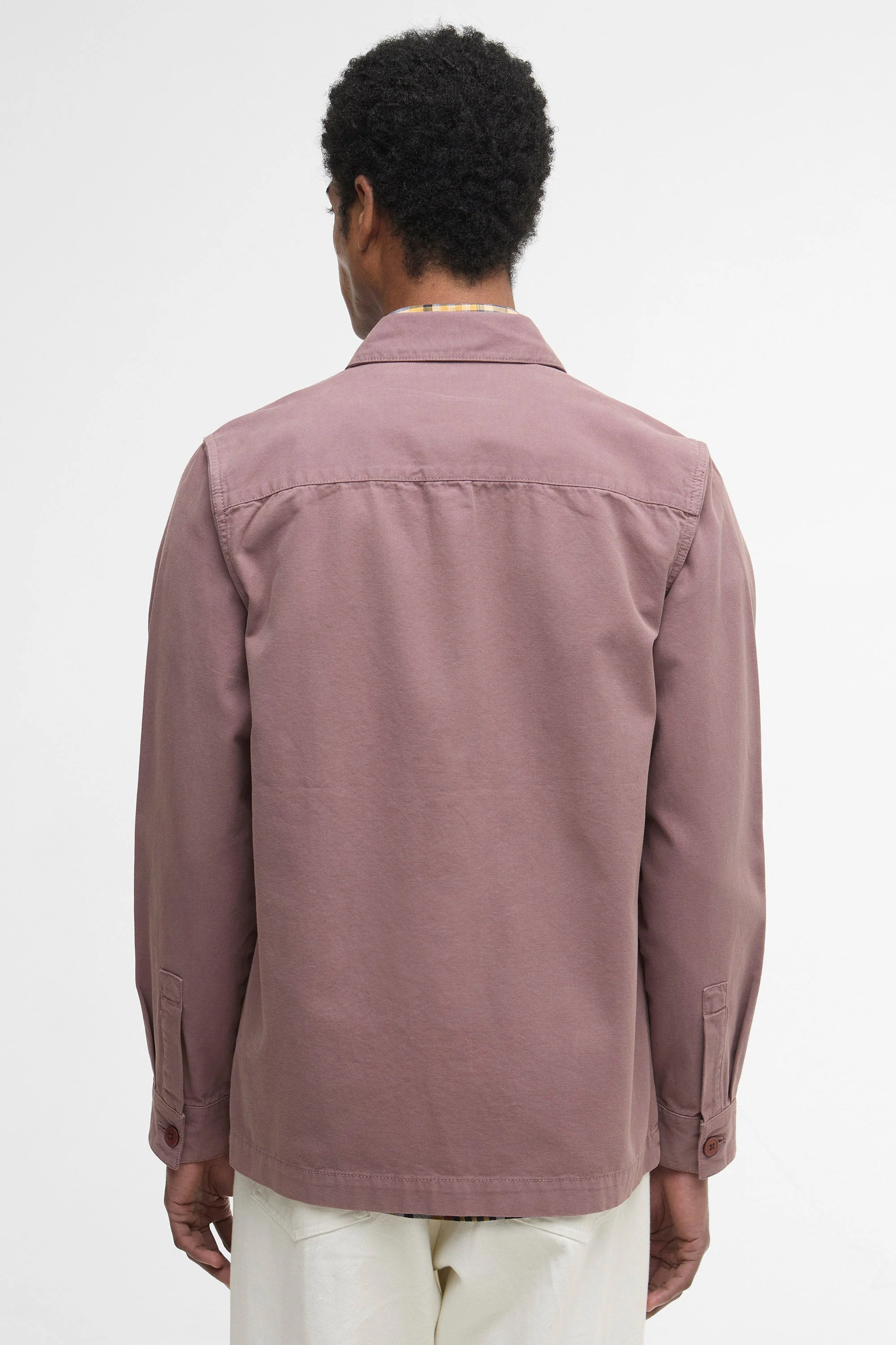 Washed Overshirt - Peppercorn - Image 4
