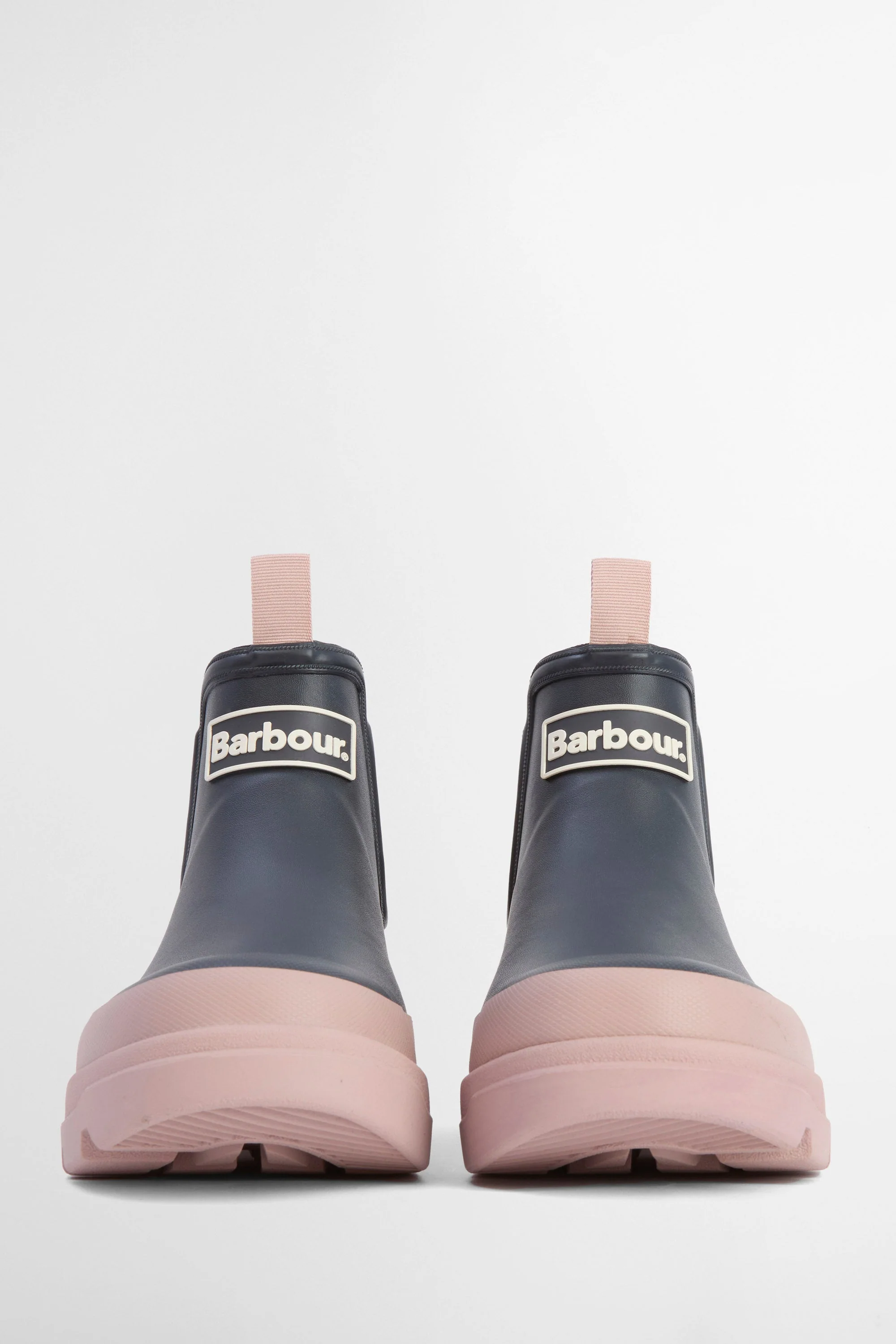 Womens Nimbus Chelsea Wellington Boots - Dusky Grey/Gardenia Pink - Image 5