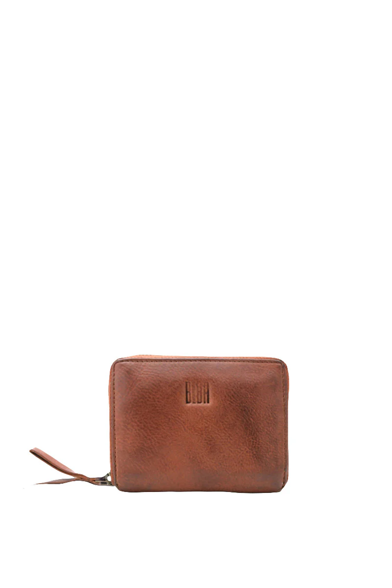 Boston Leather Purse - Tan