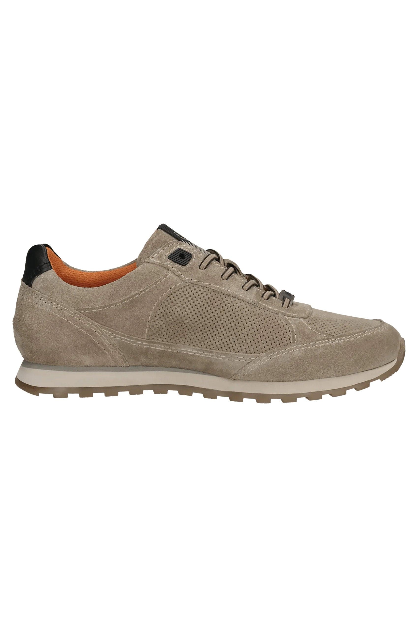 Ivar Suede Leather Trainers - Beige - Image 4