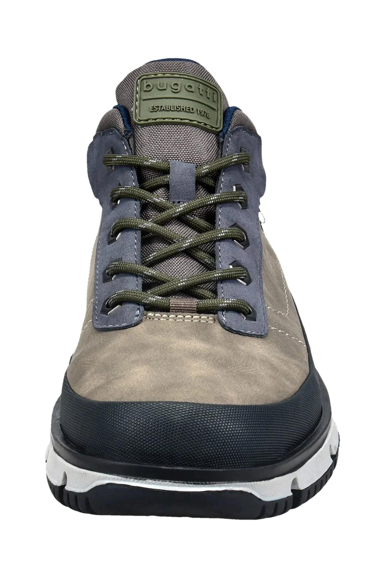 Samper Leather Trainers - Taupe/Grey - Image 5