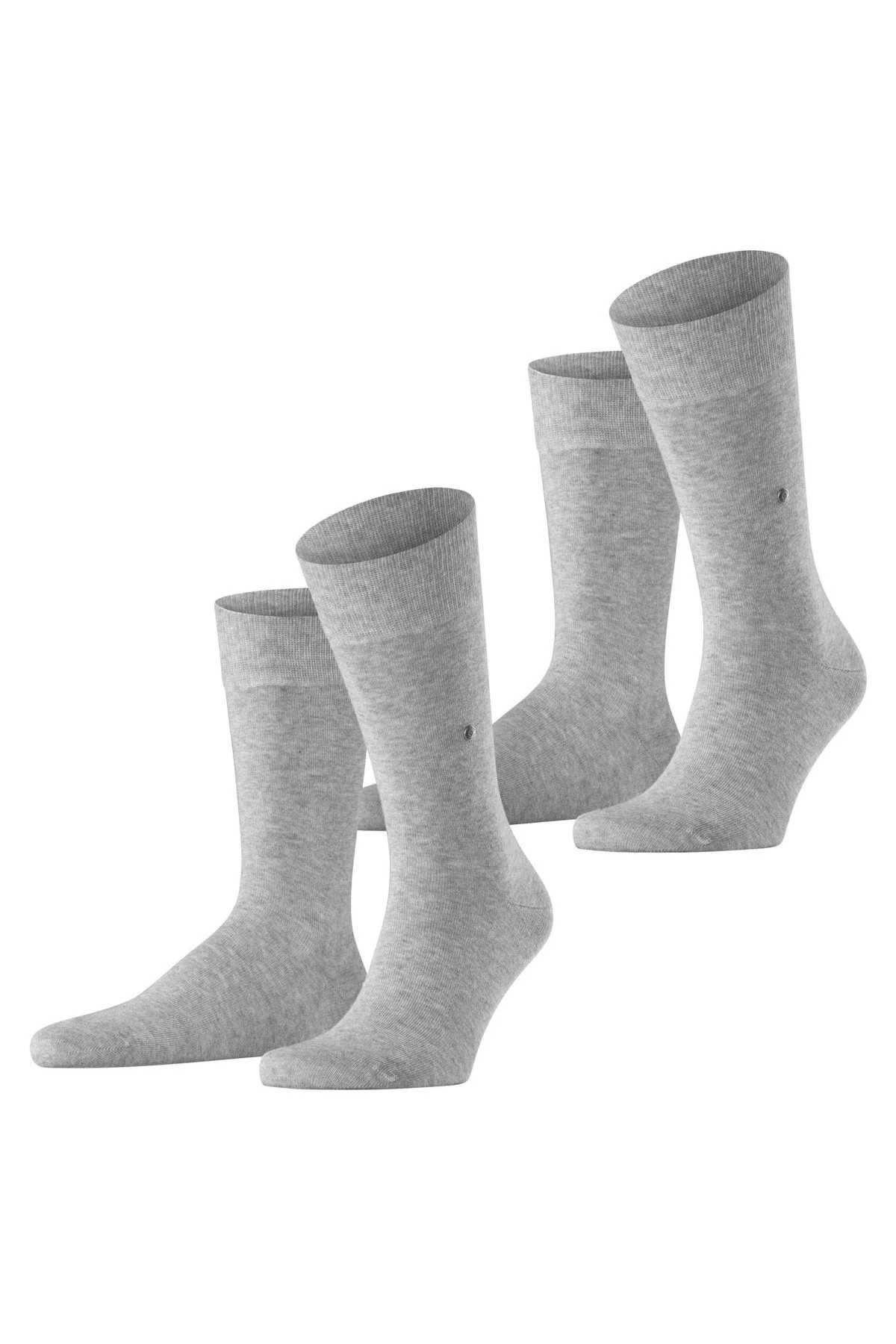 Everyday 2 Pack Socks - Light Grey