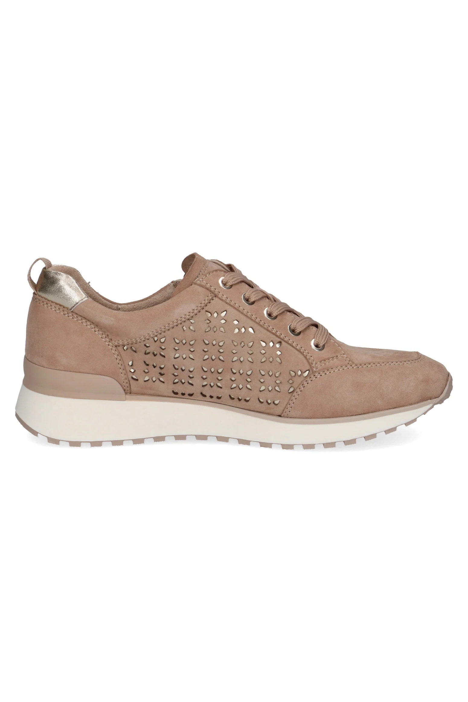 Geometric Flatform Trainers - Sand Comb - Image 2