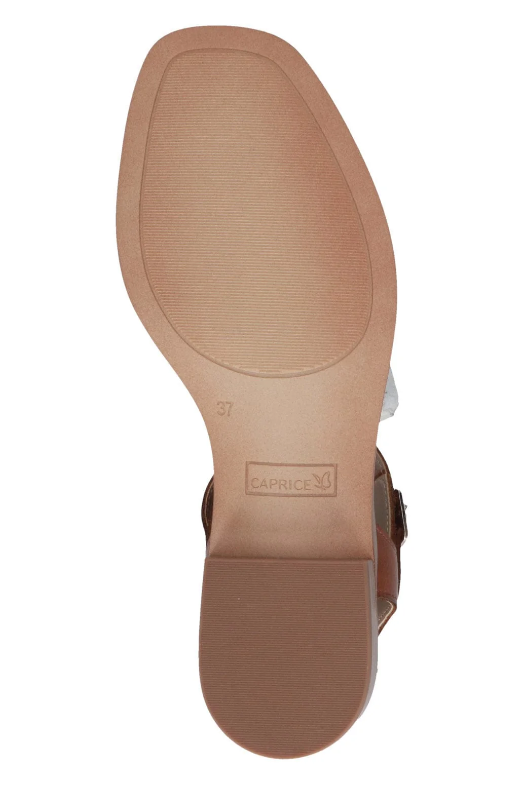 Leather Adjustable Sandals - Cognac Nappa - Image 5