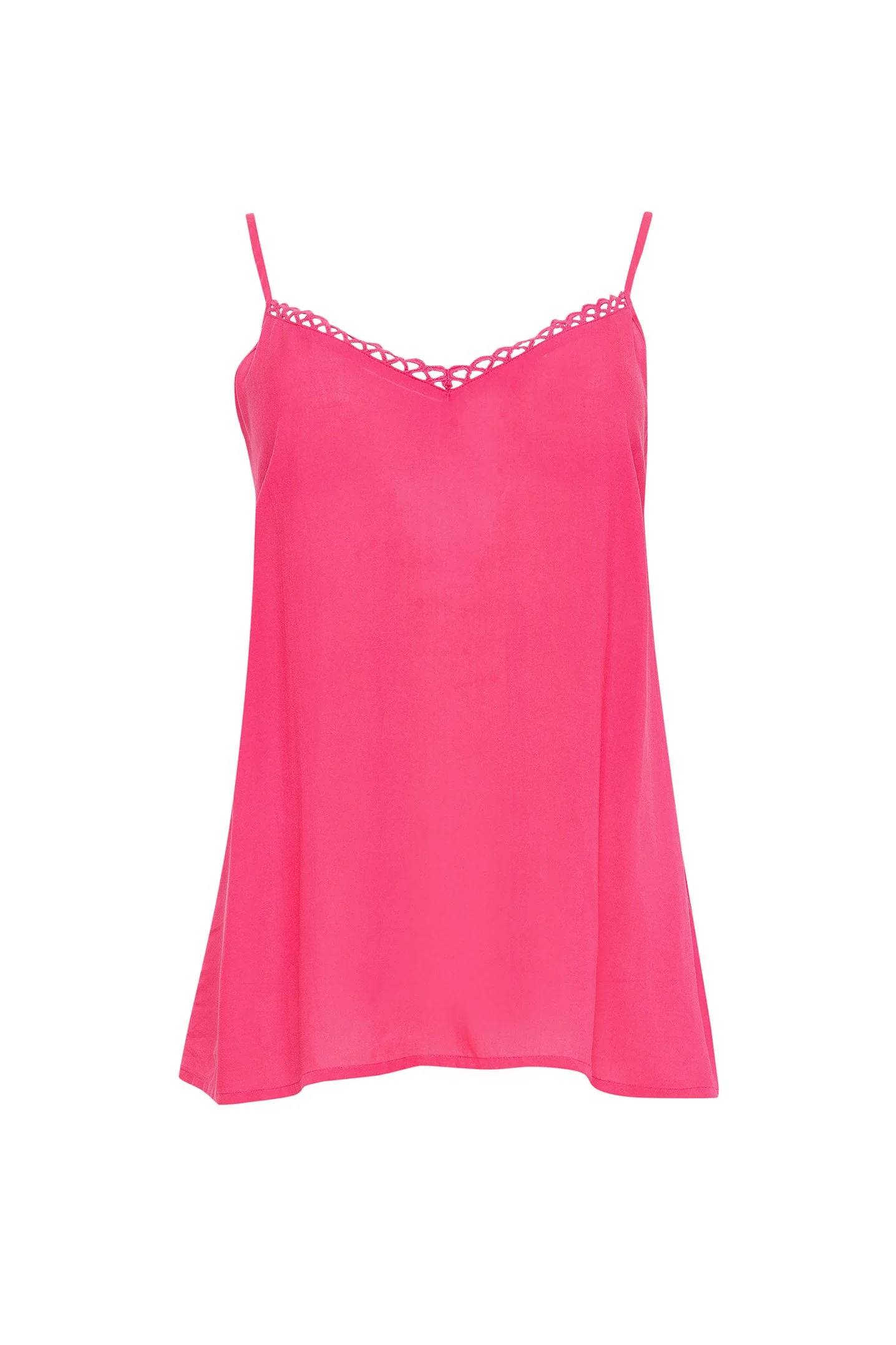 Vanessa Plain Modal Cami - Pink