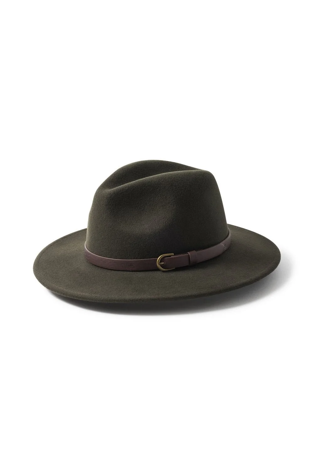 Adventurer Showerproof Wool Fedora Hat - Turf