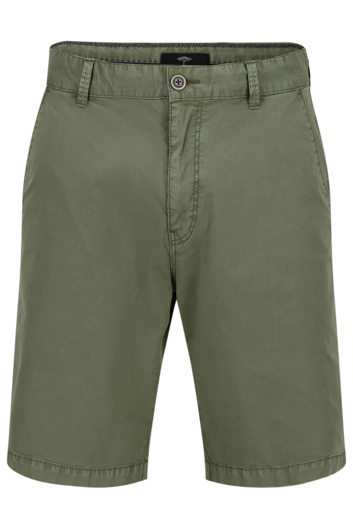 Cotton Stretch Shorts - Dusty Olive