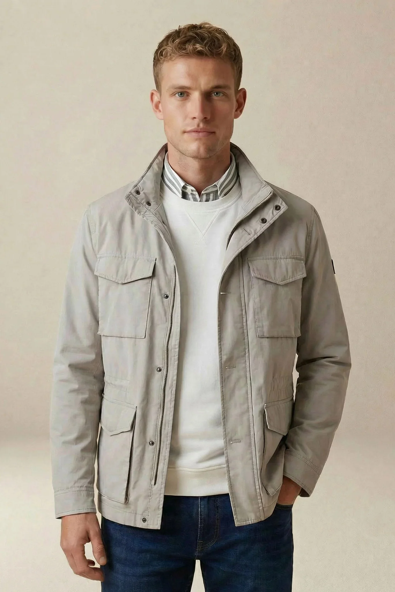 Field Jacket - Cement - Image 2