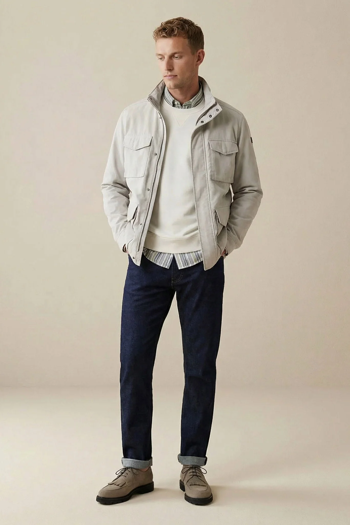 Field Jacket - Cement - Image 4