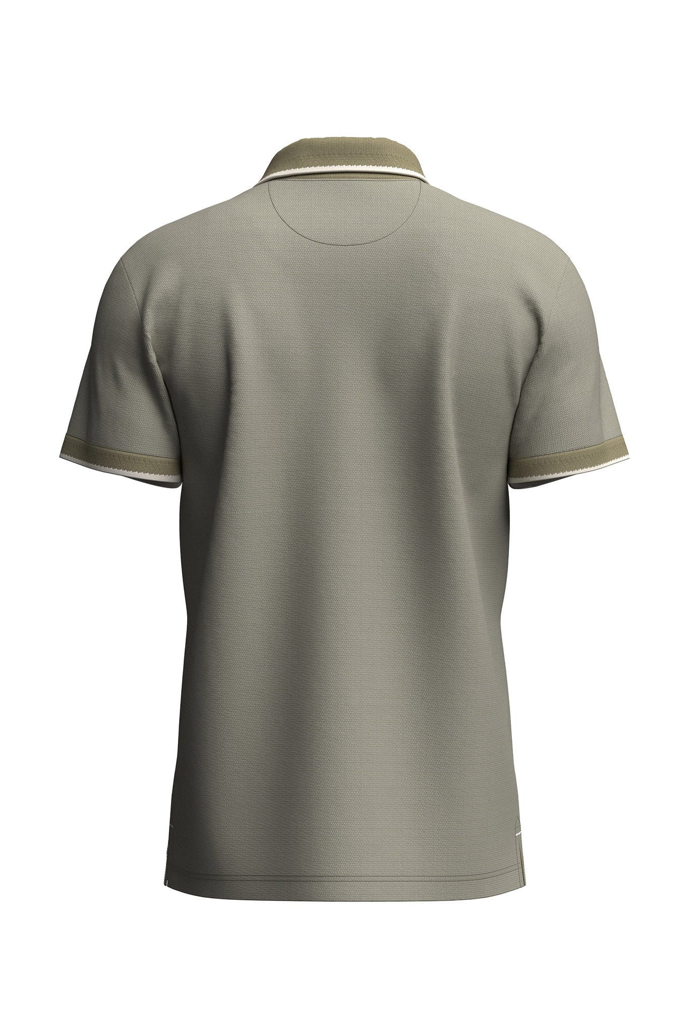 Two Tone Polo - Pistachio - Image 2