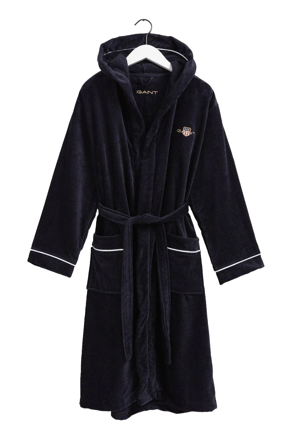 Archive Shield Organic Cotton Robe - Evening Blue