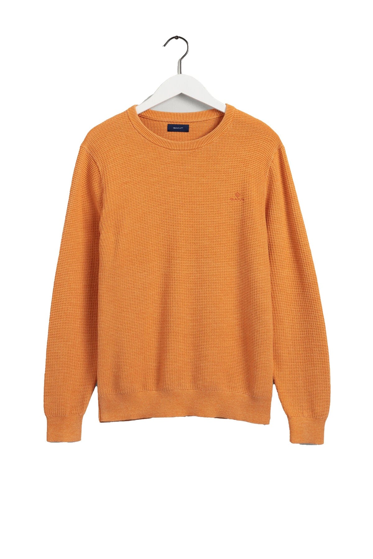 Sun Kissed Crew Neck Jumper - Dahlia Orange