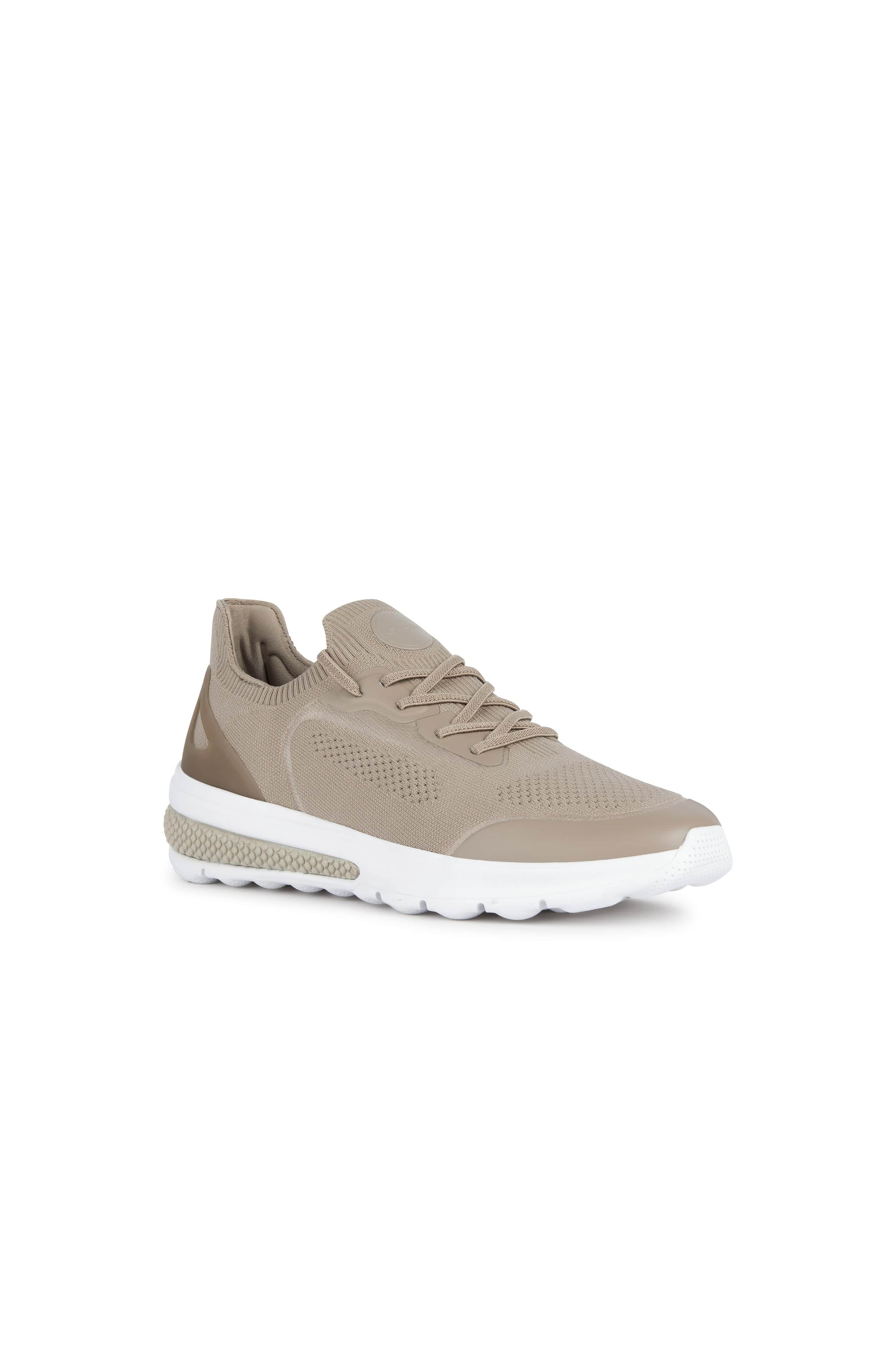 Mens Spherica Actif Knit Trainers - Sand - Image 2