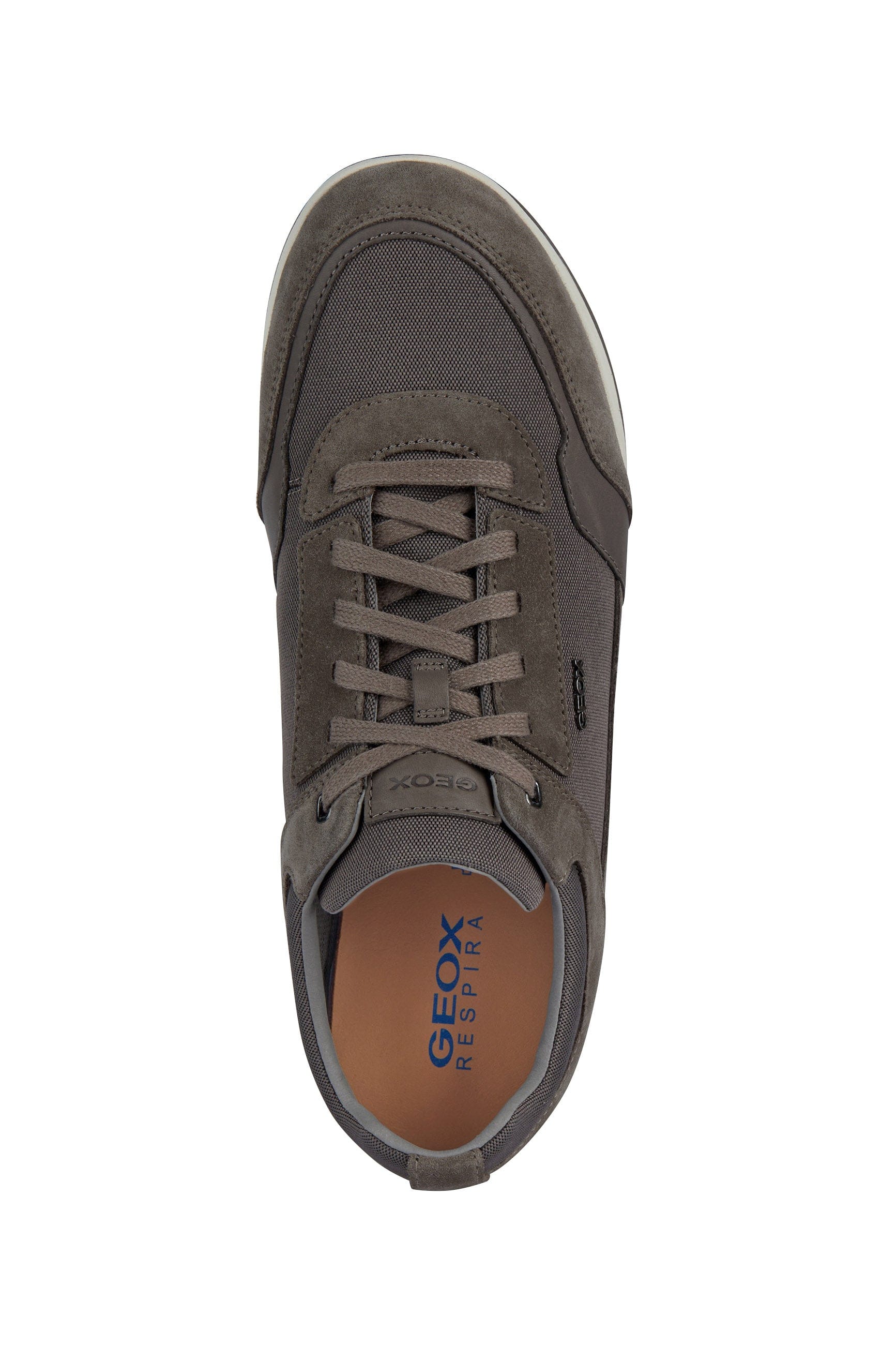 Mens Spherica Ec3 Suede Trainers - Taupe - Image 5