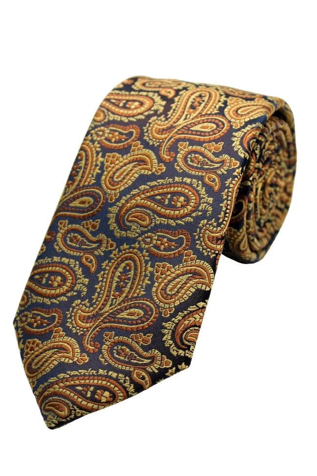 Paisley Tie - Yellow