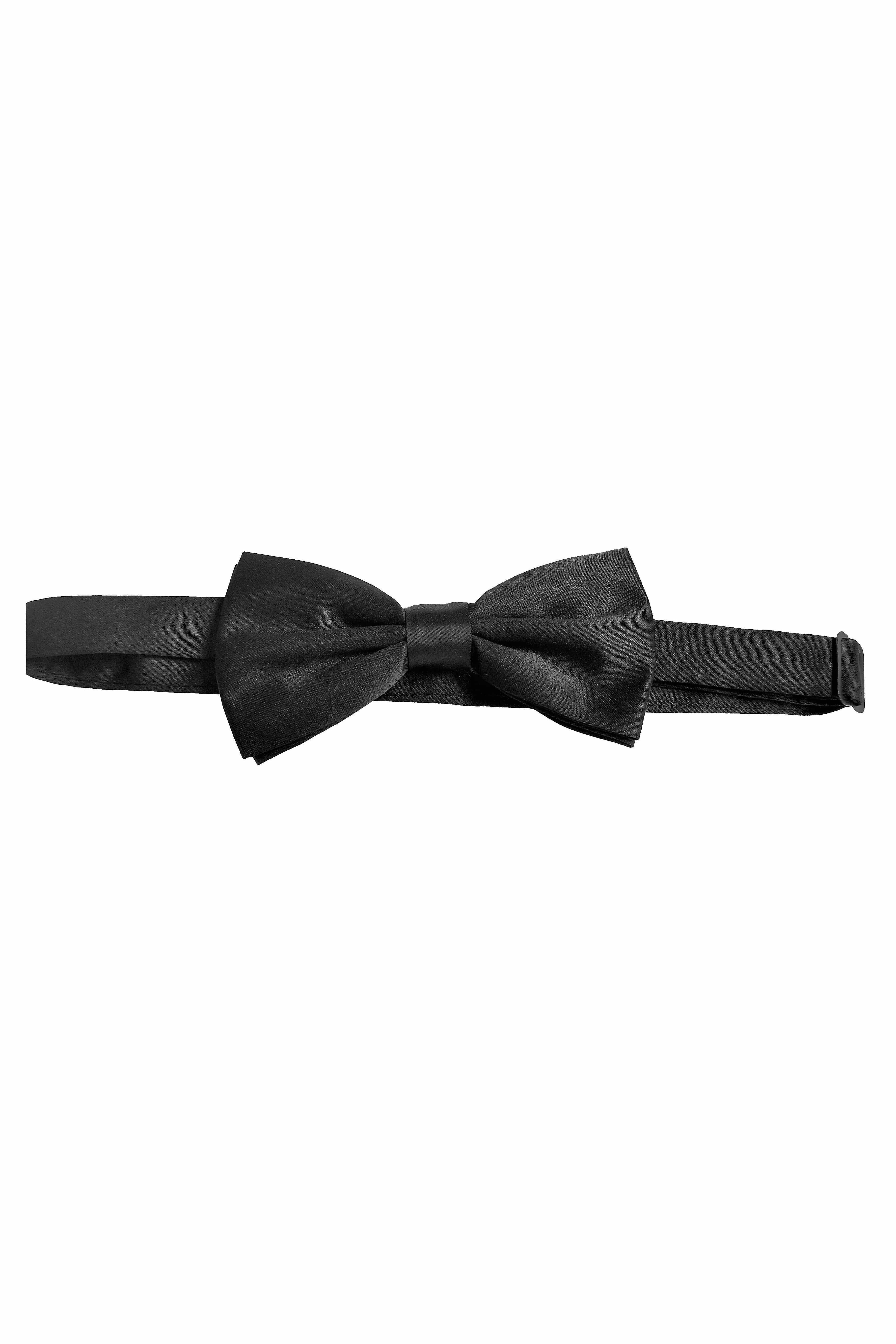 Satin Bow Tie - Black