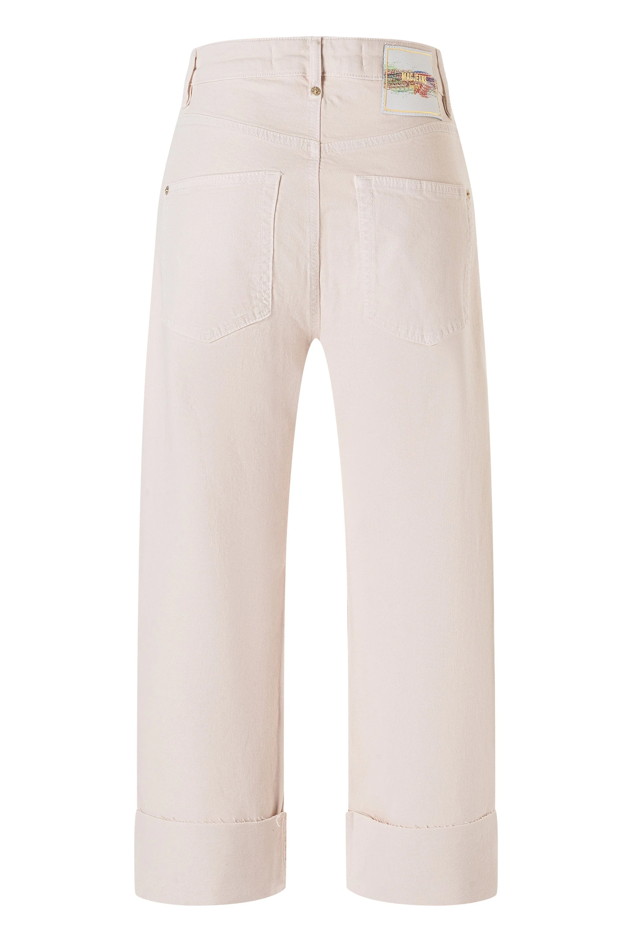 Baggy Straight Jeans - Antique White - Image 2
