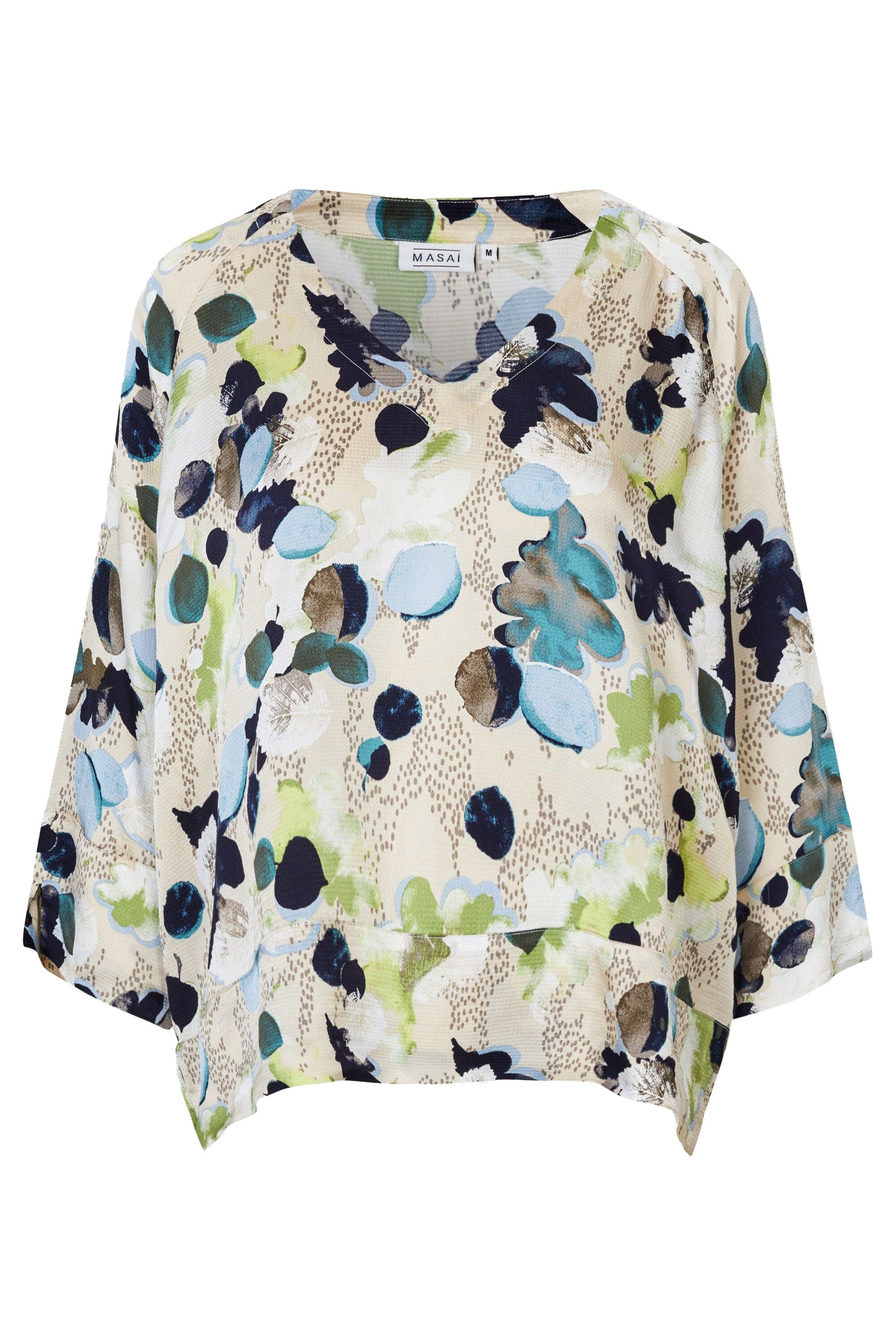 Benika Printed Top - Fog