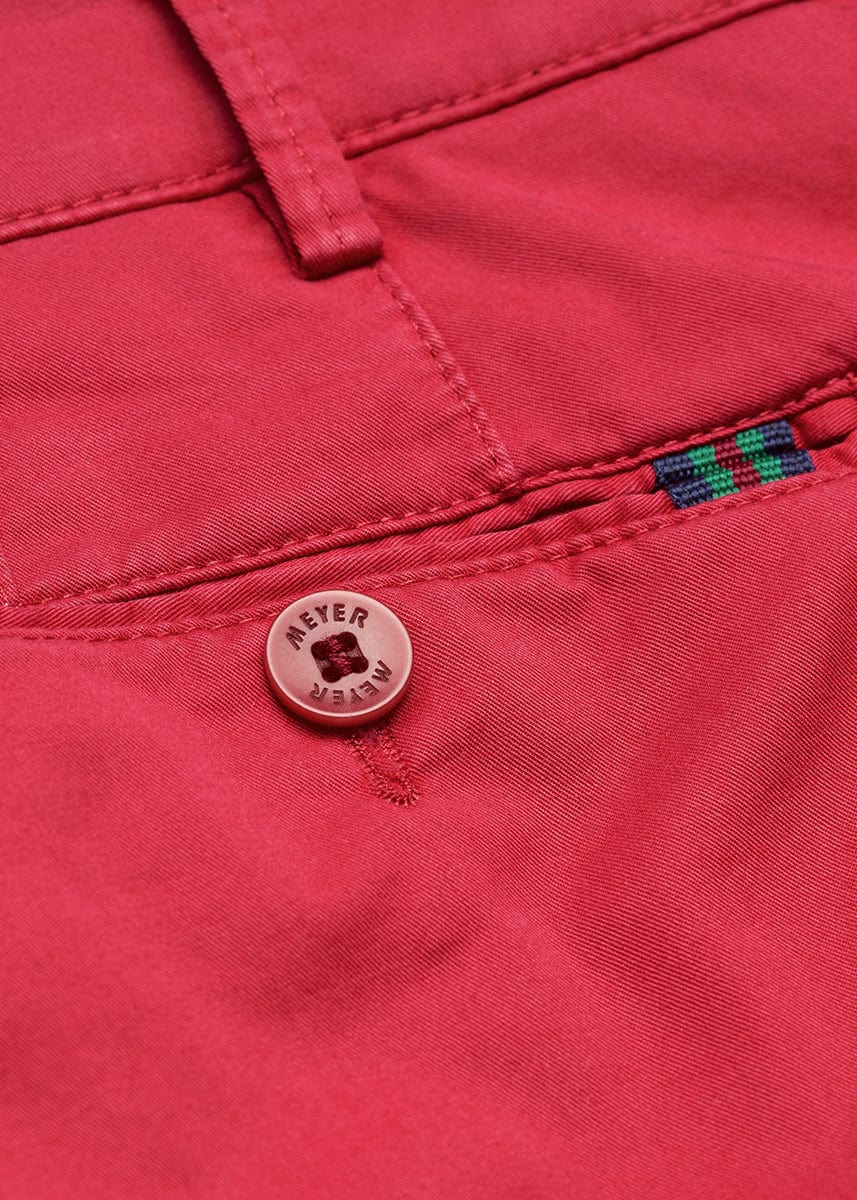 B-Palma Cotton Stretch Shorts - Red - Image 6