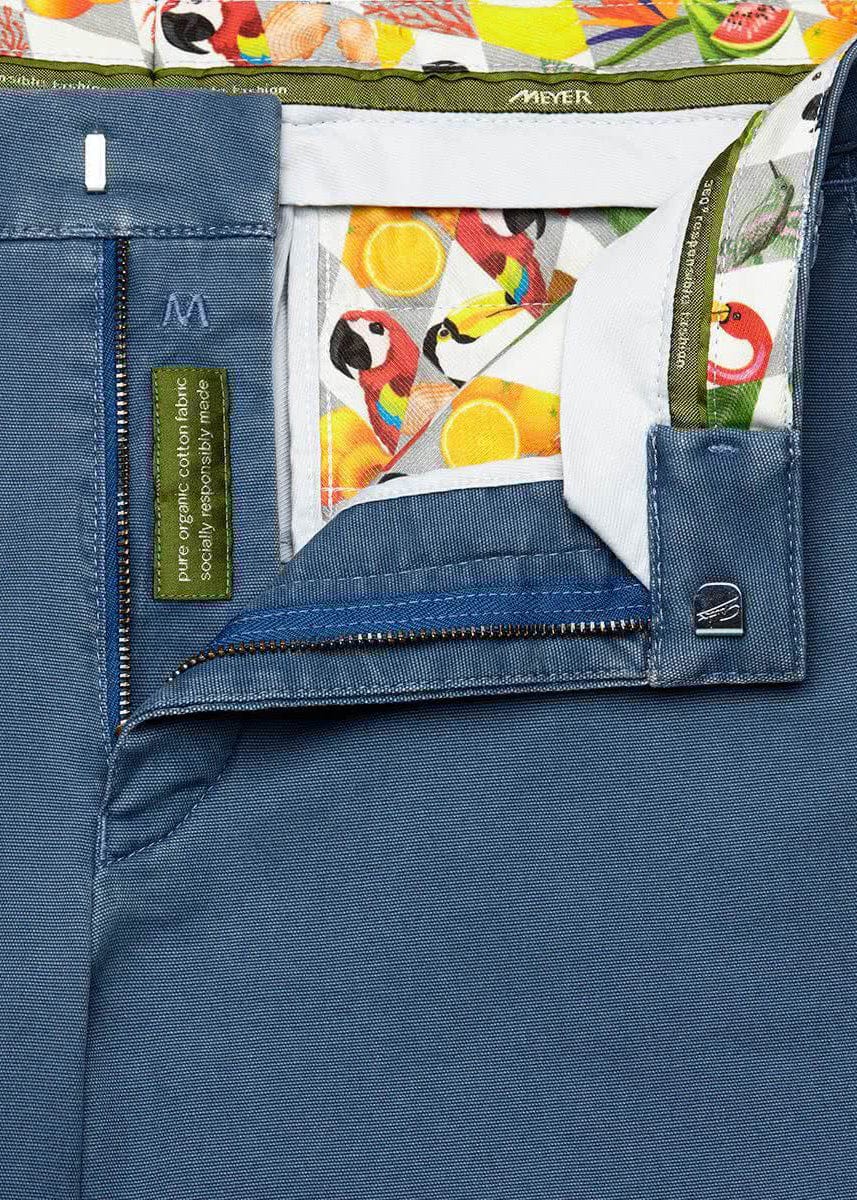 B-Palma Sun-Dyed Canvas Shorts - Soft Blue - Image 4