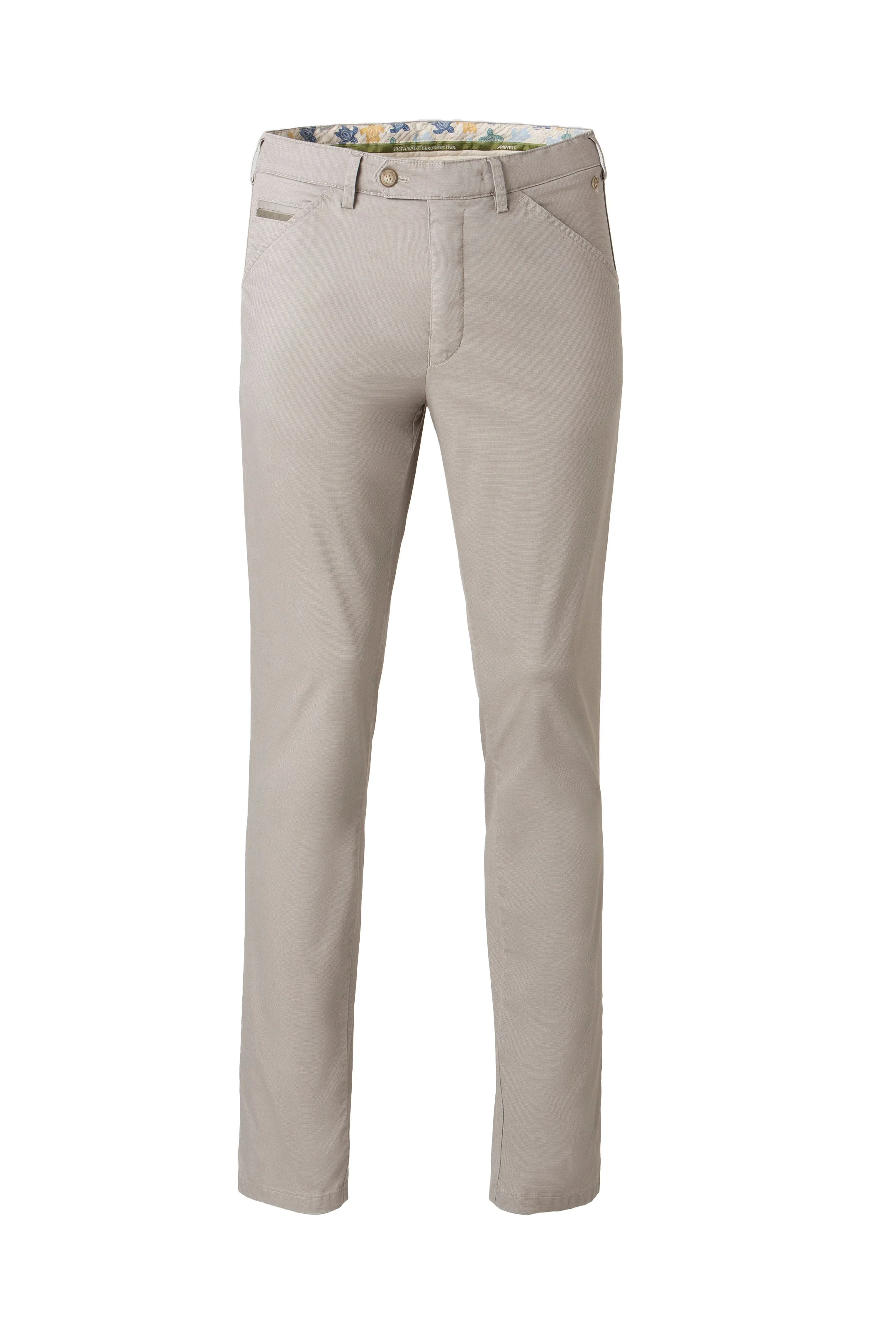 Chicago Fine Cotton Texture Chinos - Beige - Image 7