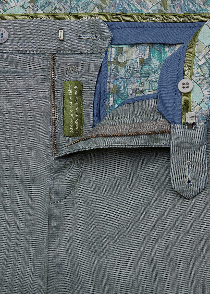 Chicago Two Tone Super Stretch Chinos - Olive - Image 4