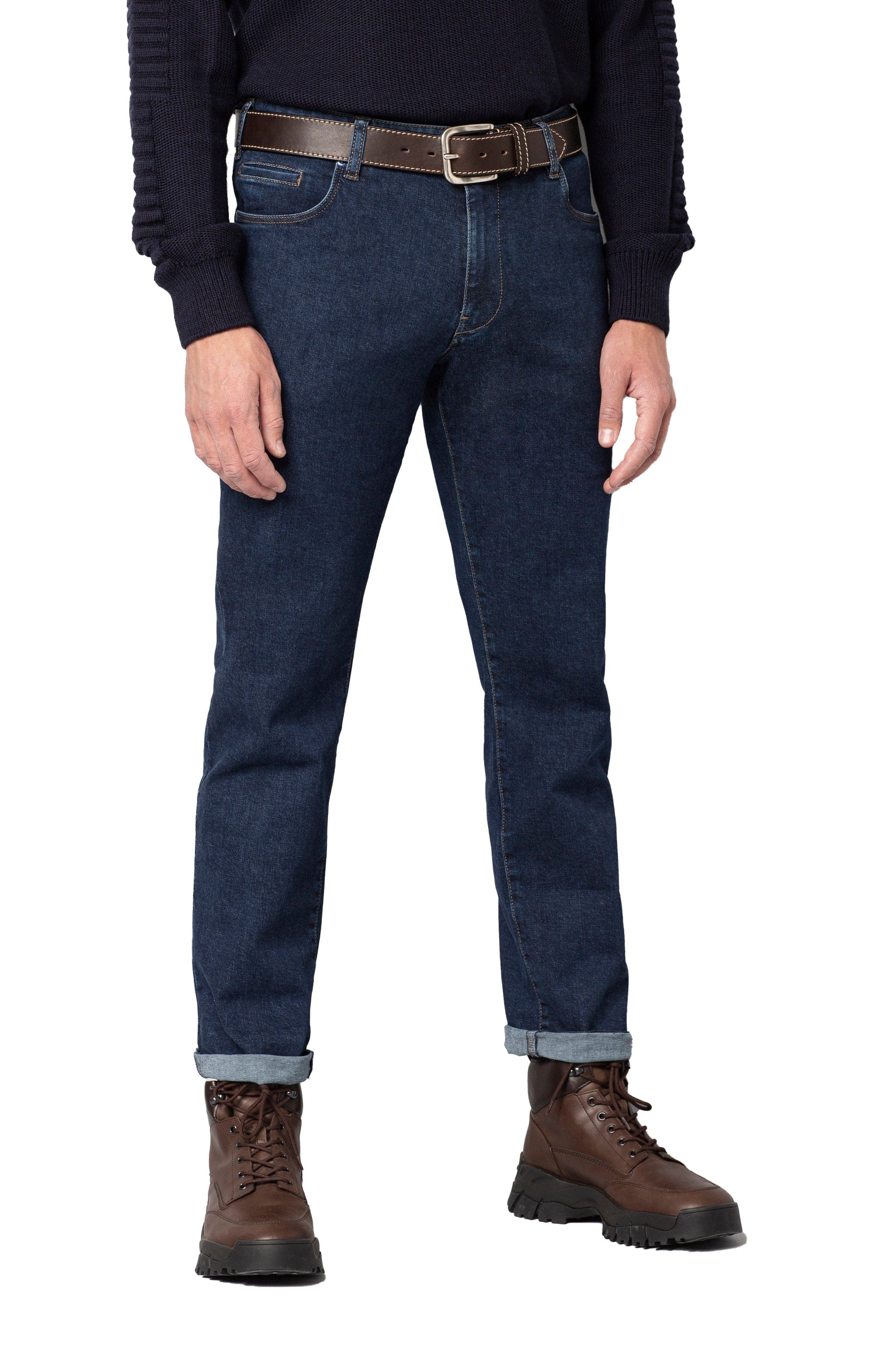 M5 Regular Super Stretch Denim Jeans - Mid Blue