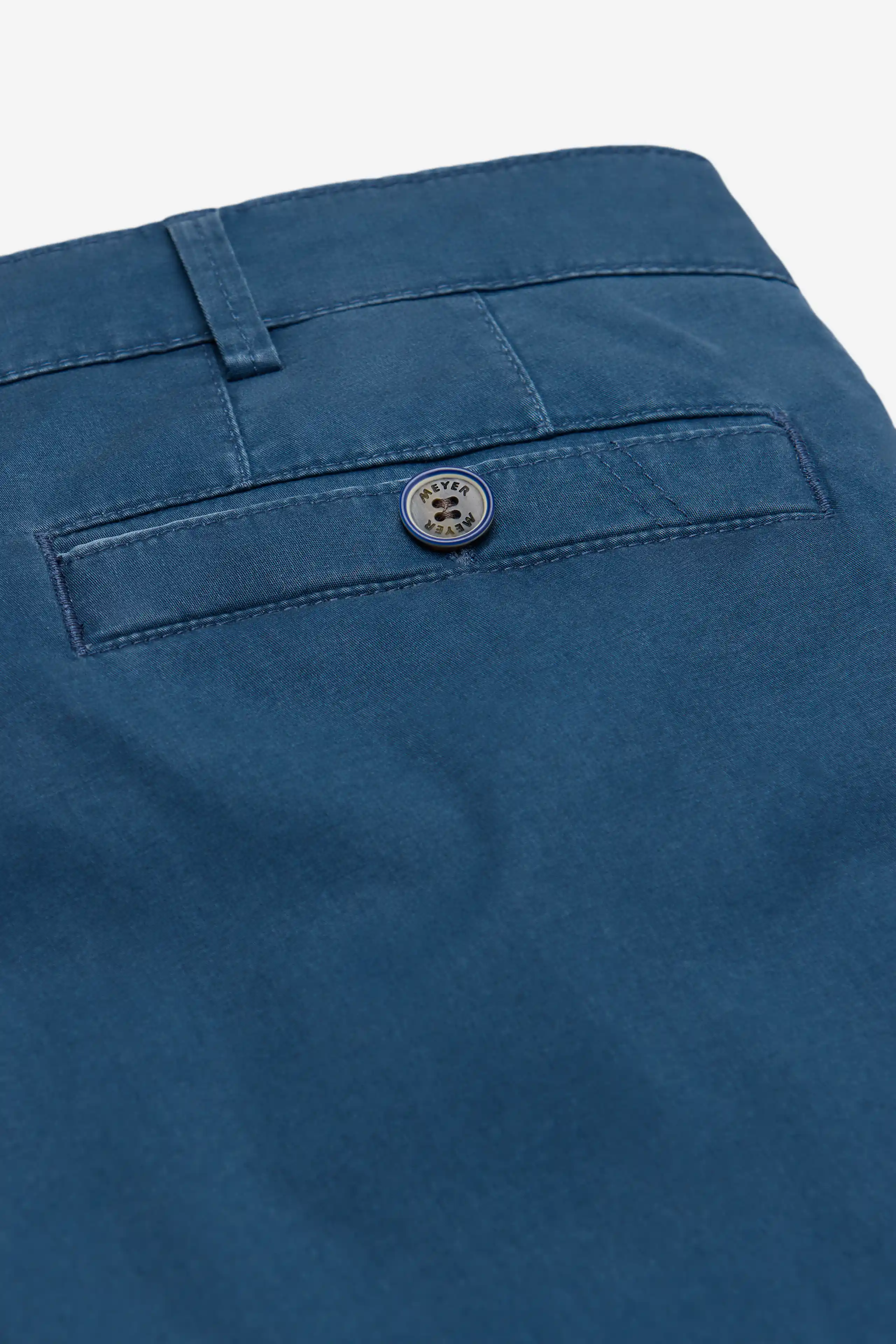 New York Stretch Light Delave Trousers - Mid Blue - Image 6