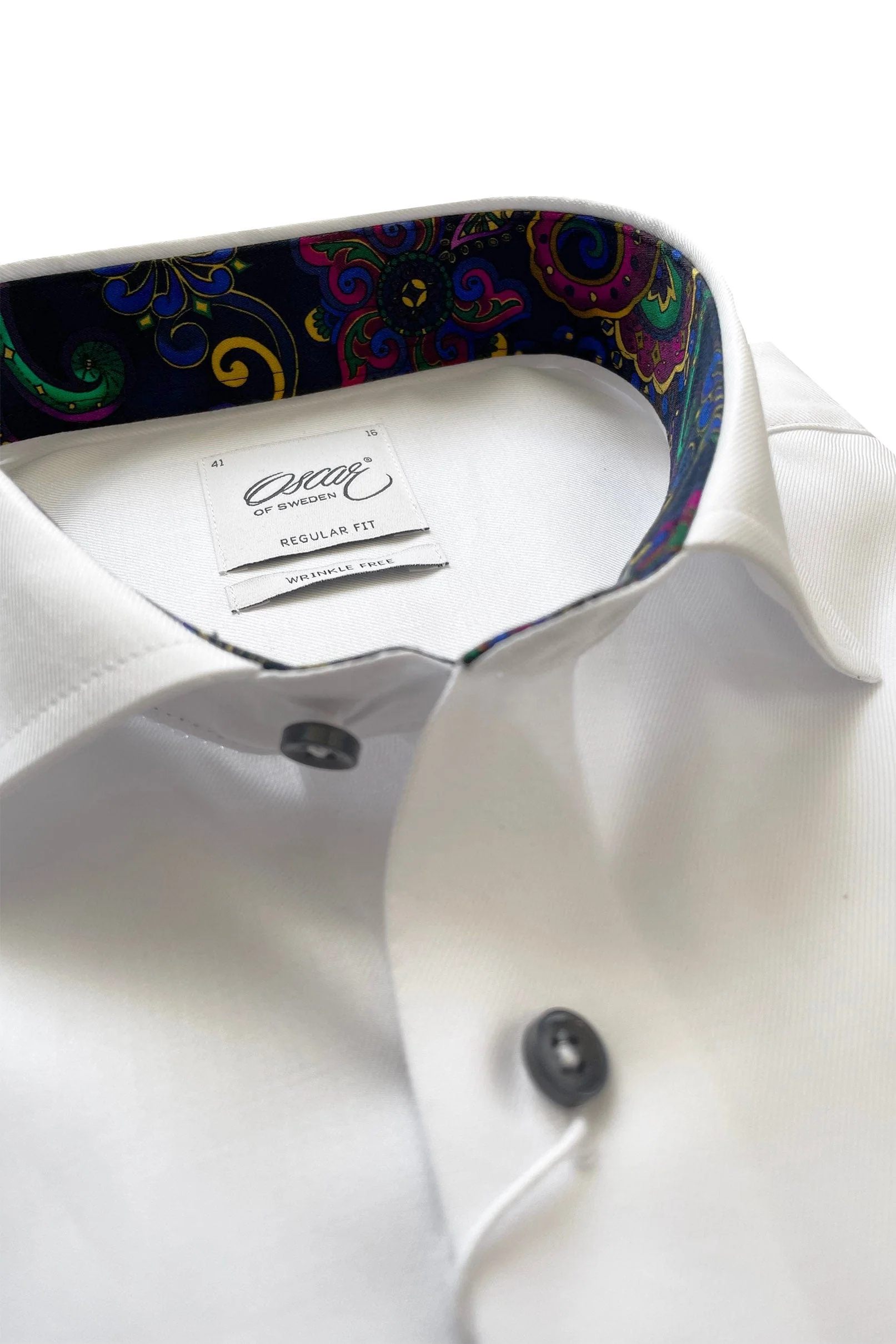Pure Cotton Wrinkle Free Shirt - White - Image 2