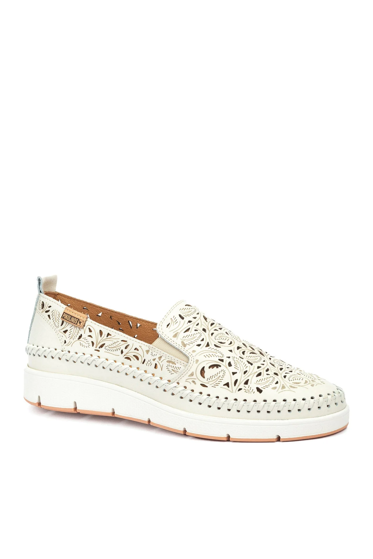 Tenerife Leather Detail Loafers - Nata - Image 3