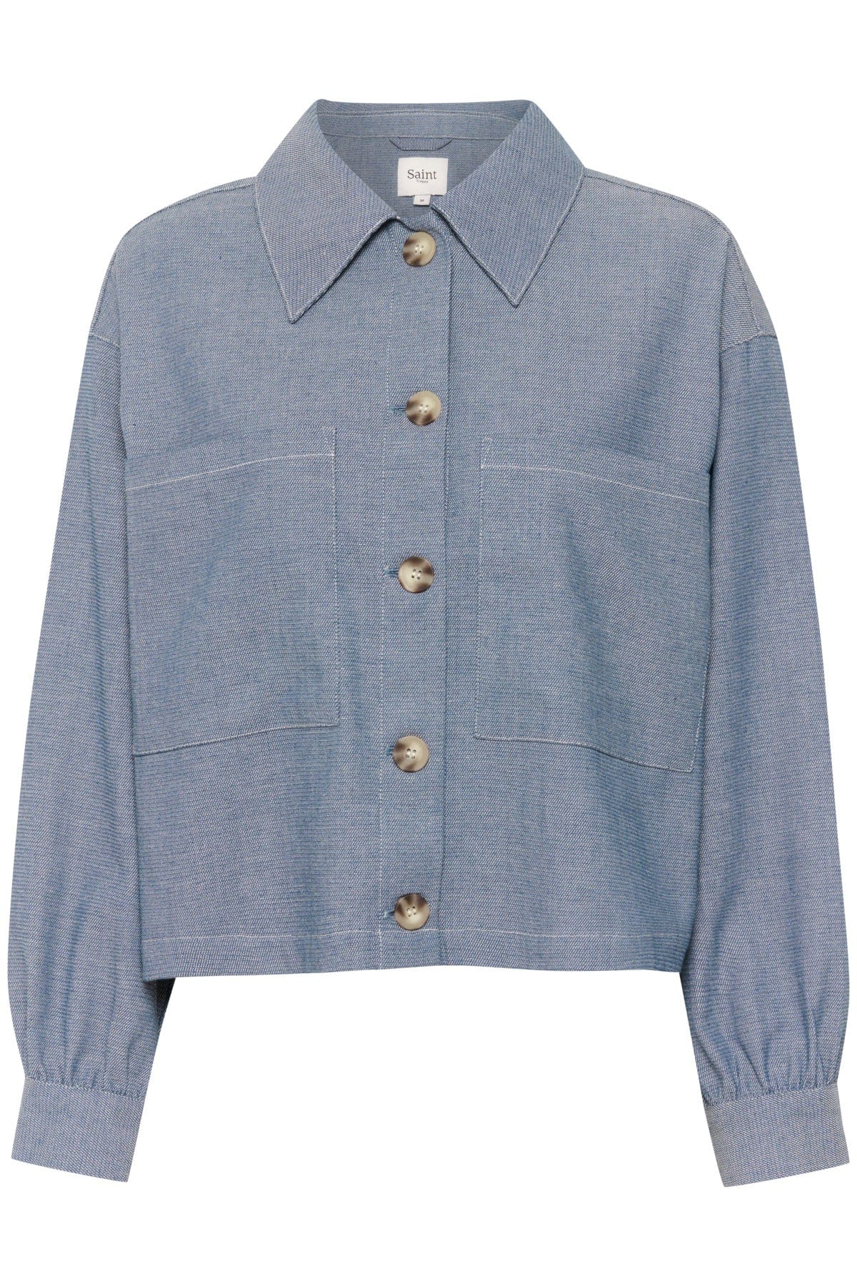 Cija Short Jacket - Ombre Blue