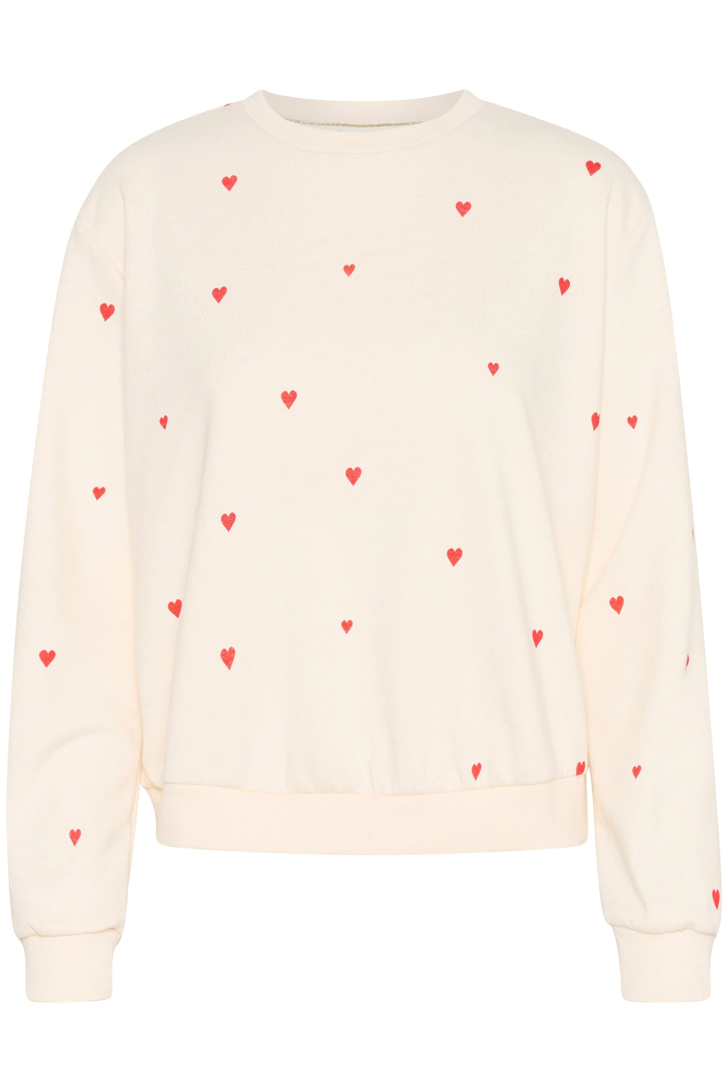 Dagna Printed Sweatshirt - Ice Flame Hearts