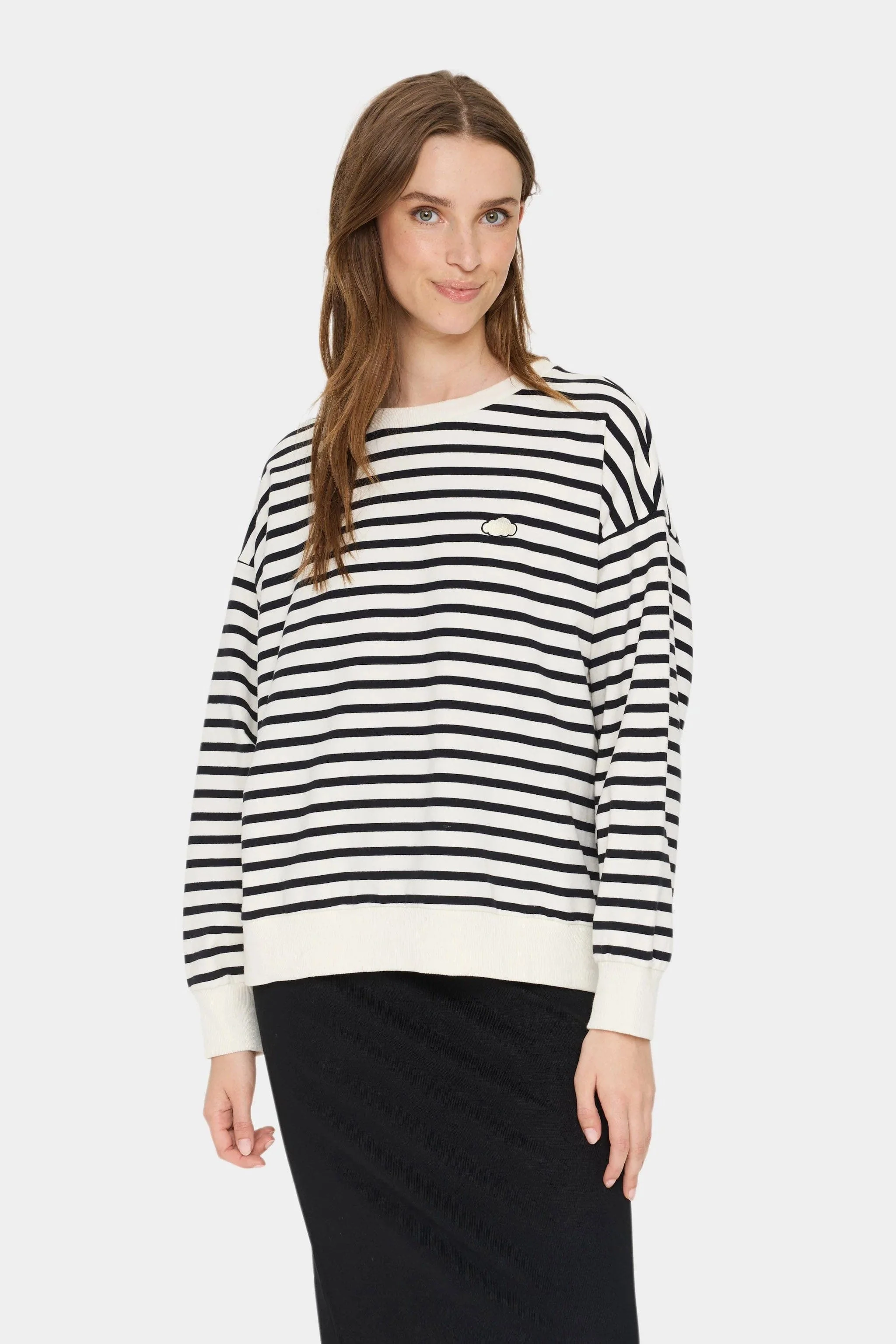 Gila Stripe Sweatshirt - Ice - Image 2