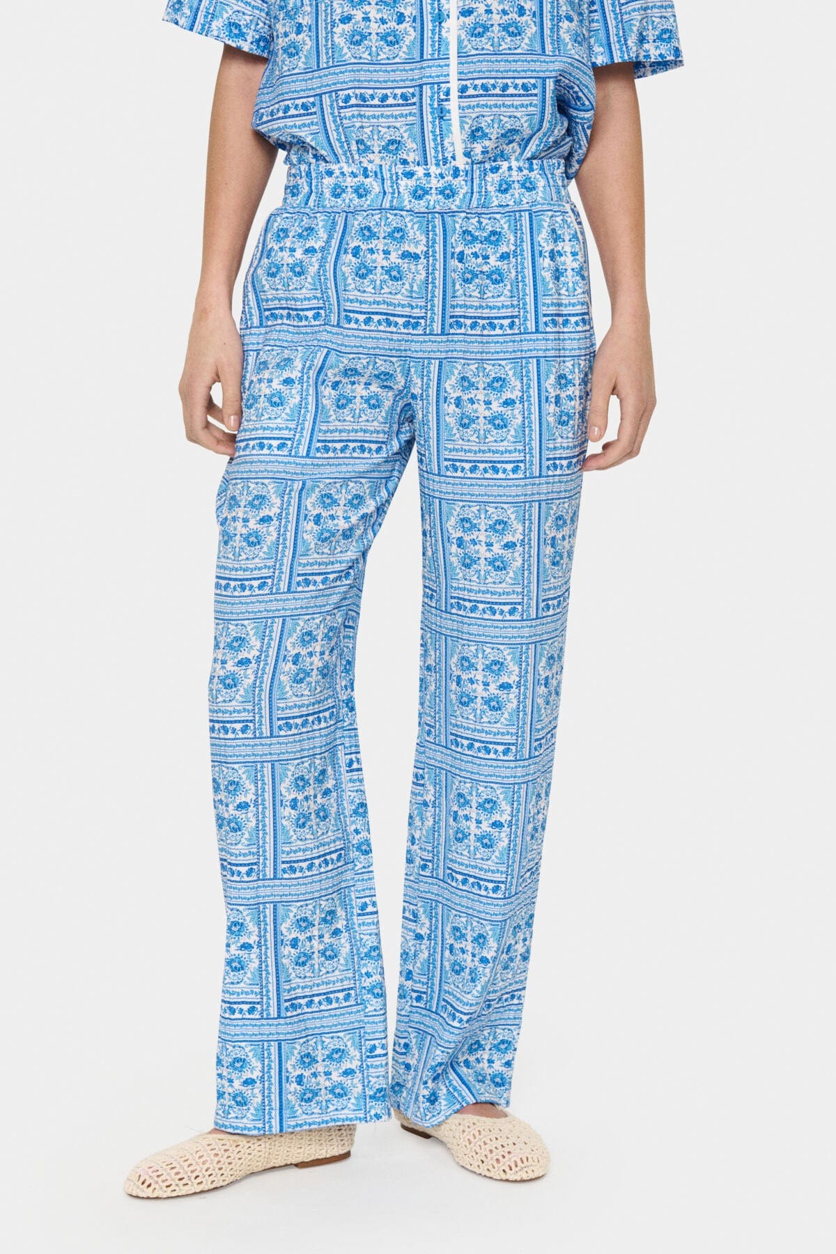 Kaisa Pants - Campanula Paisley Squares - Image 2