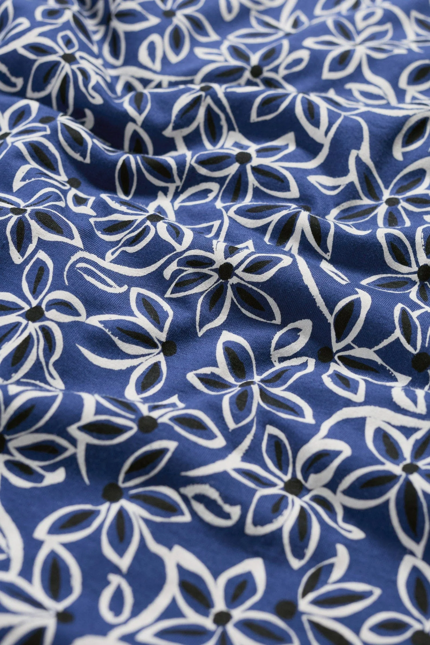 3/4 Sleeve Secret Cove Midi Dress - Harbour Floral Washed Marine - Image 6