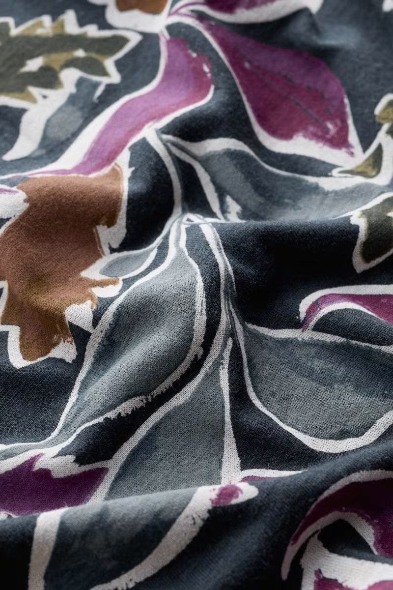 Appletree 3/4 Sleeve Top - Inked Foliage Onyx - Image 4