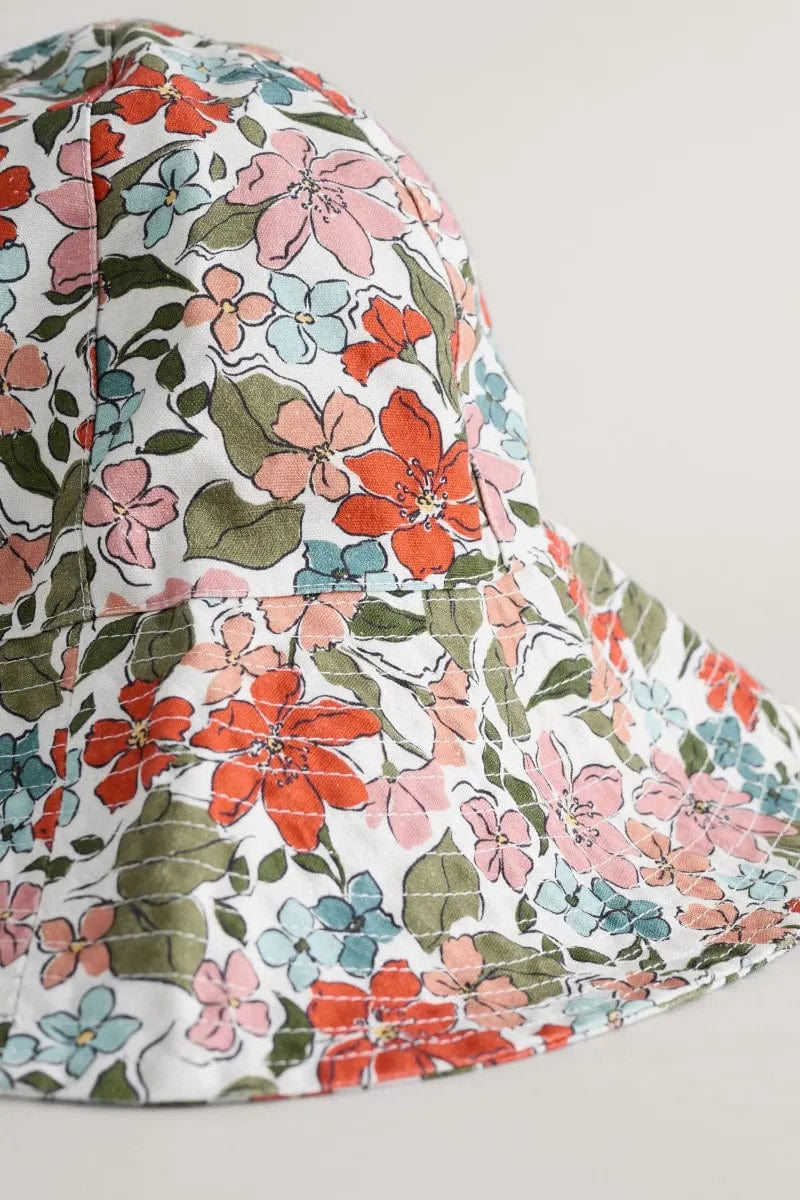 Celia Large Brimmed Sunhat - Anemone Vintage Chalk - Image 4
