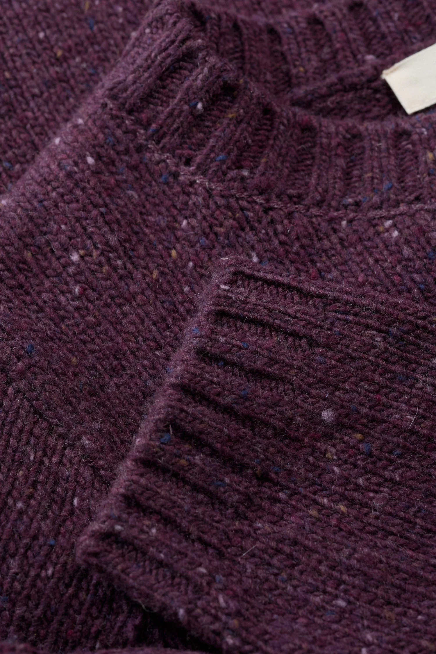 Dawson Pick Merino Wool Blend Jumper - Grape - Image 5