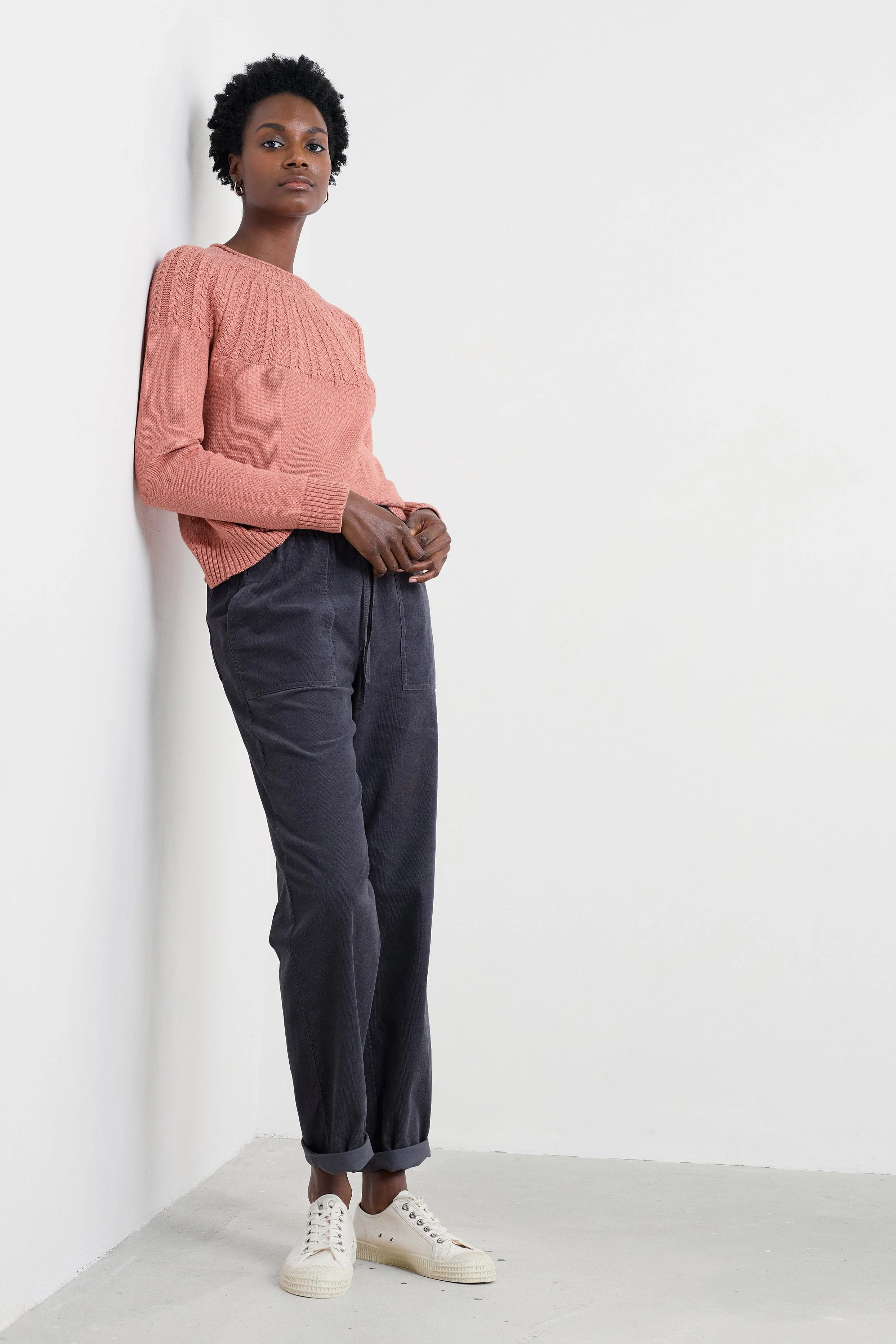 Dayby Needlecord Trousers - Turnstone - Image 4