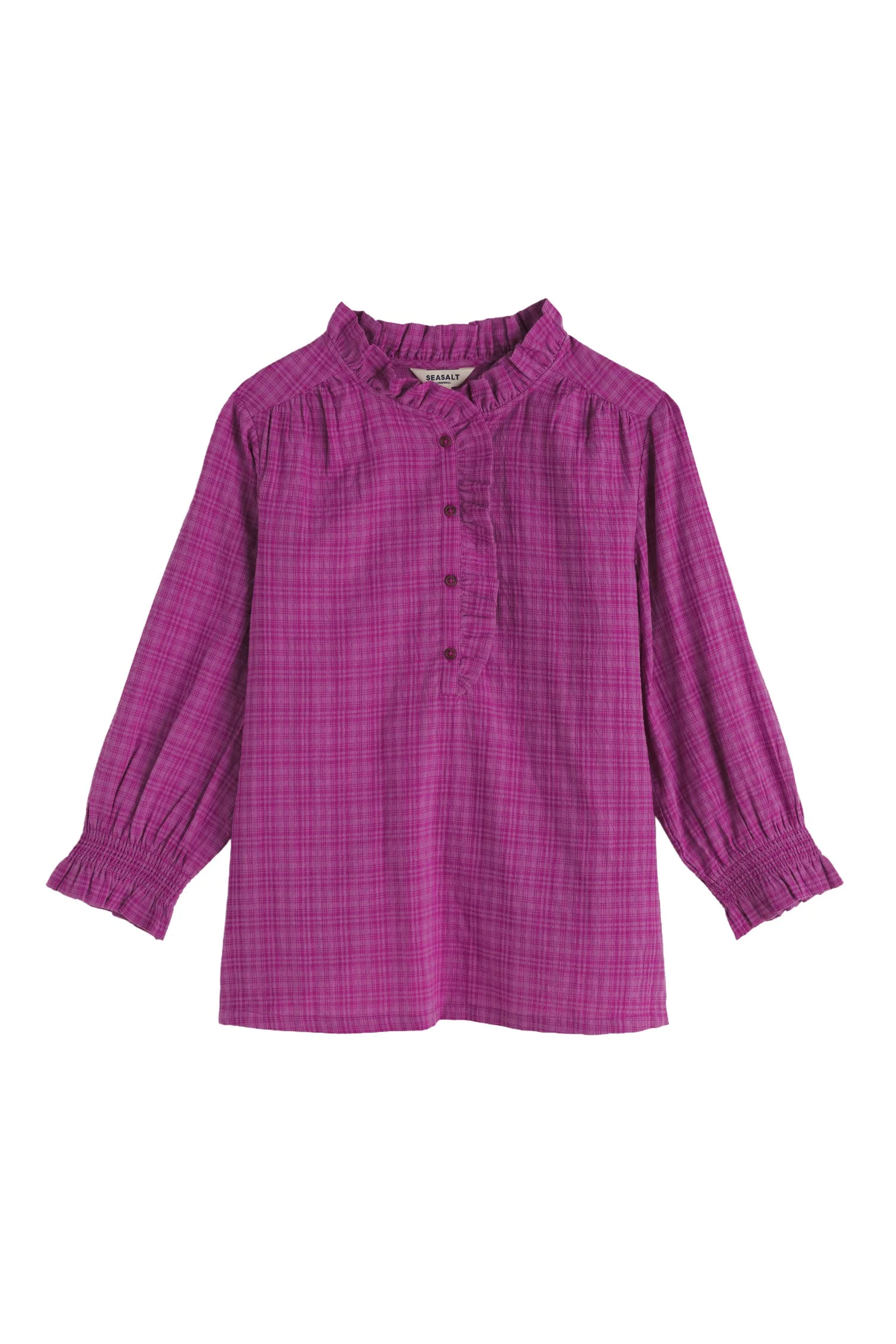 Feather Star Top - Bright Orchid