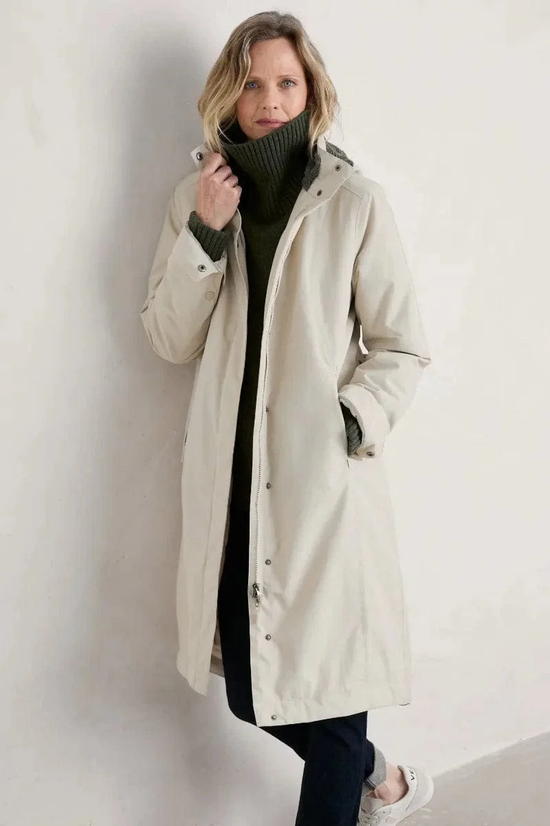Janelle Waterproof Coat - Aran - Image 2