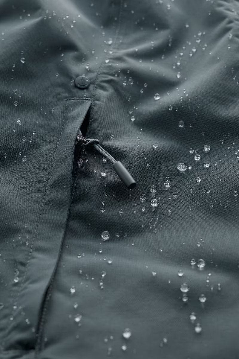 Janelle Waterproof Raincoat Coat - Nickel - Image 7