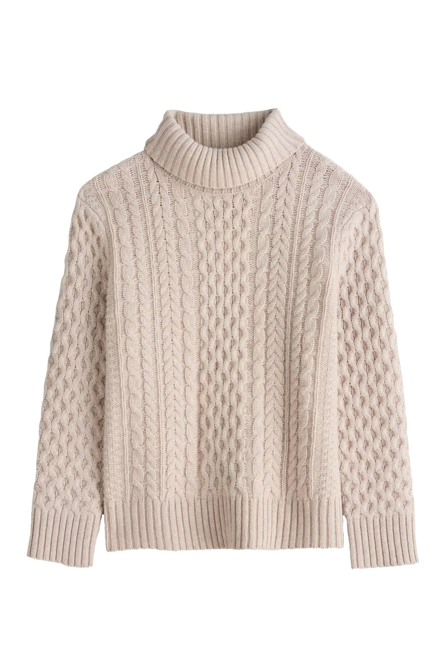 Pine Forest Cable Knit Jumper - Aran