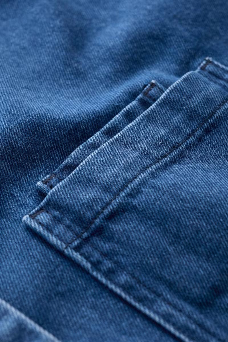 Reading Rocks Denim Jacket - Mid Wash High Twist - Image 5