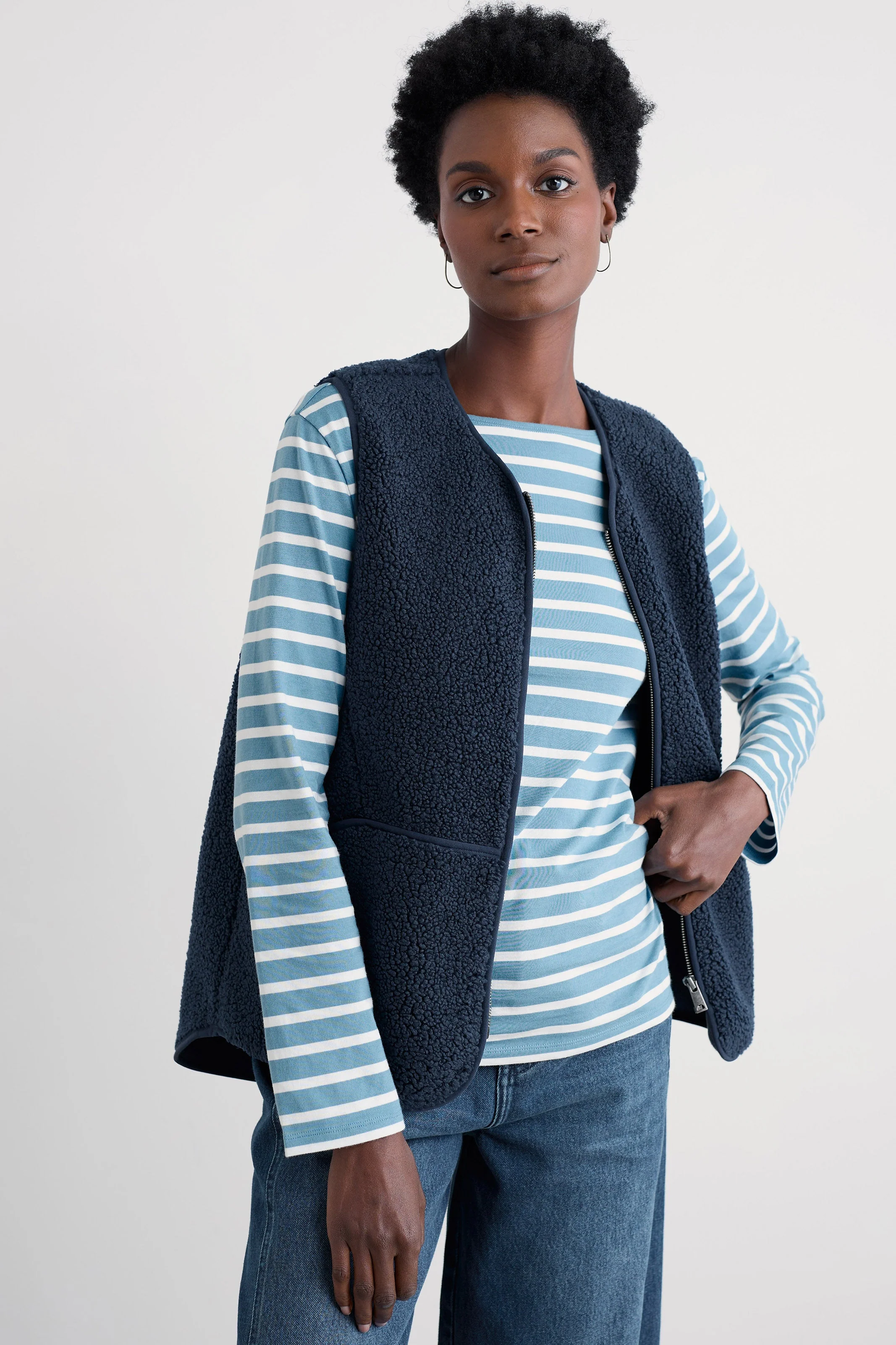 Sea Buckthorne Borg Gilet - Maritime - Image 2