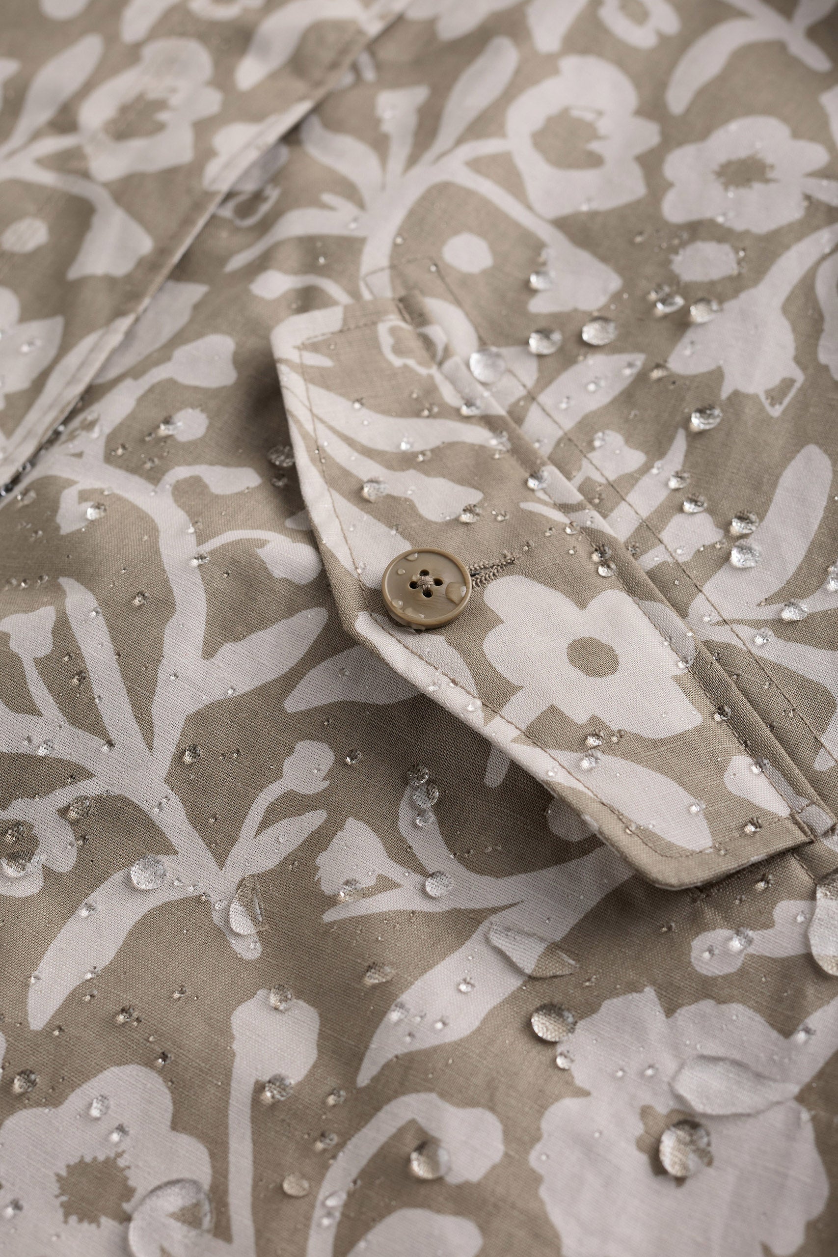 Seafaring Waterproof Coat - Blotted Anemone Seed - Image 7