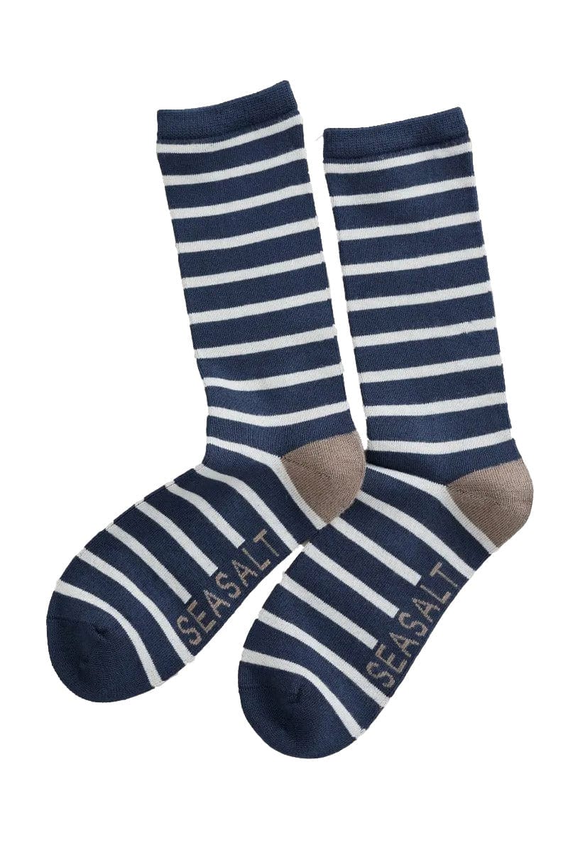 Womens Sailor Socks - Breton Magpie - Image 2