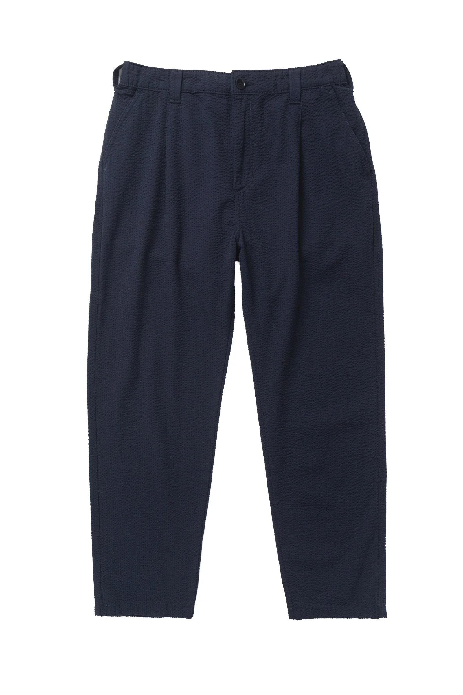 Seersucker Waiter Pants - Dark Navy
